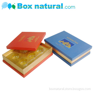 Two Parts Gift Box for Chocolate with Lid